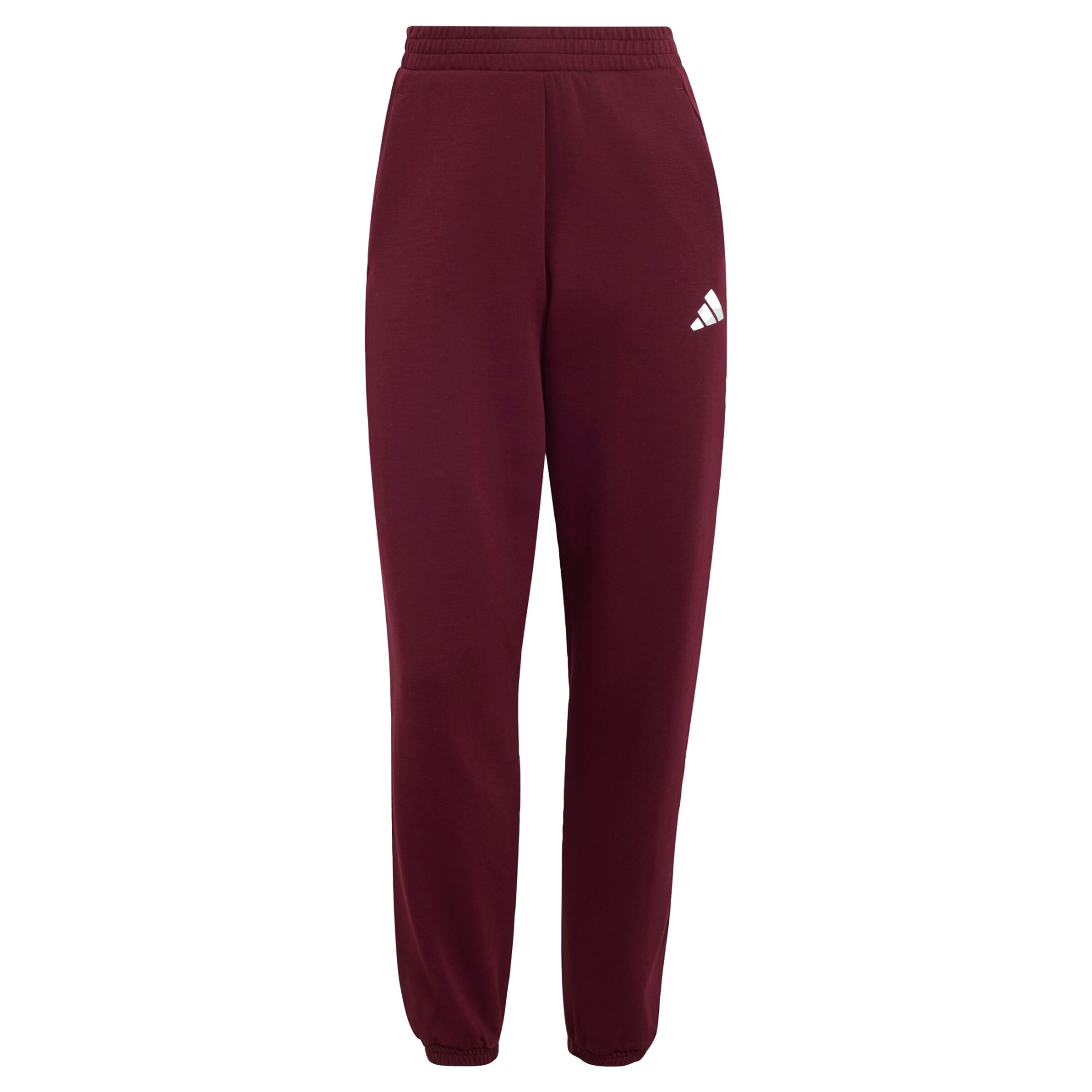 ADIDAS SPORTSWEAR Tapered Sportbroek 'Stadium' in Rood: voorkant