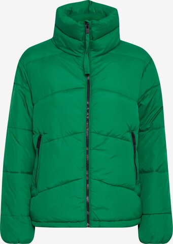 b.young Winter Jacket in Green: front