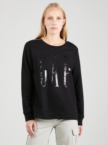 GAP Sweatshirt in Black: front