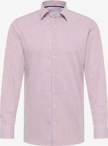ETERNA Zakelijk overhemd in Rood: voorkant