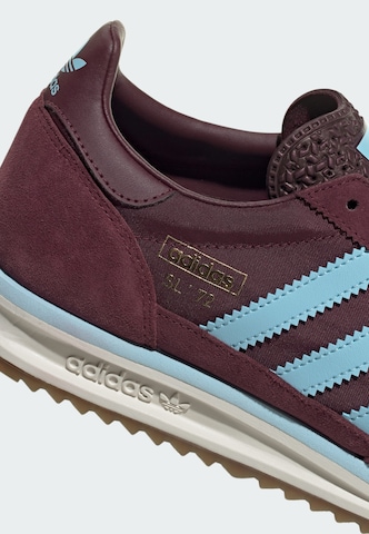 Baskets basses 'SL 72' ADIDAS ORIGINALS en rouge