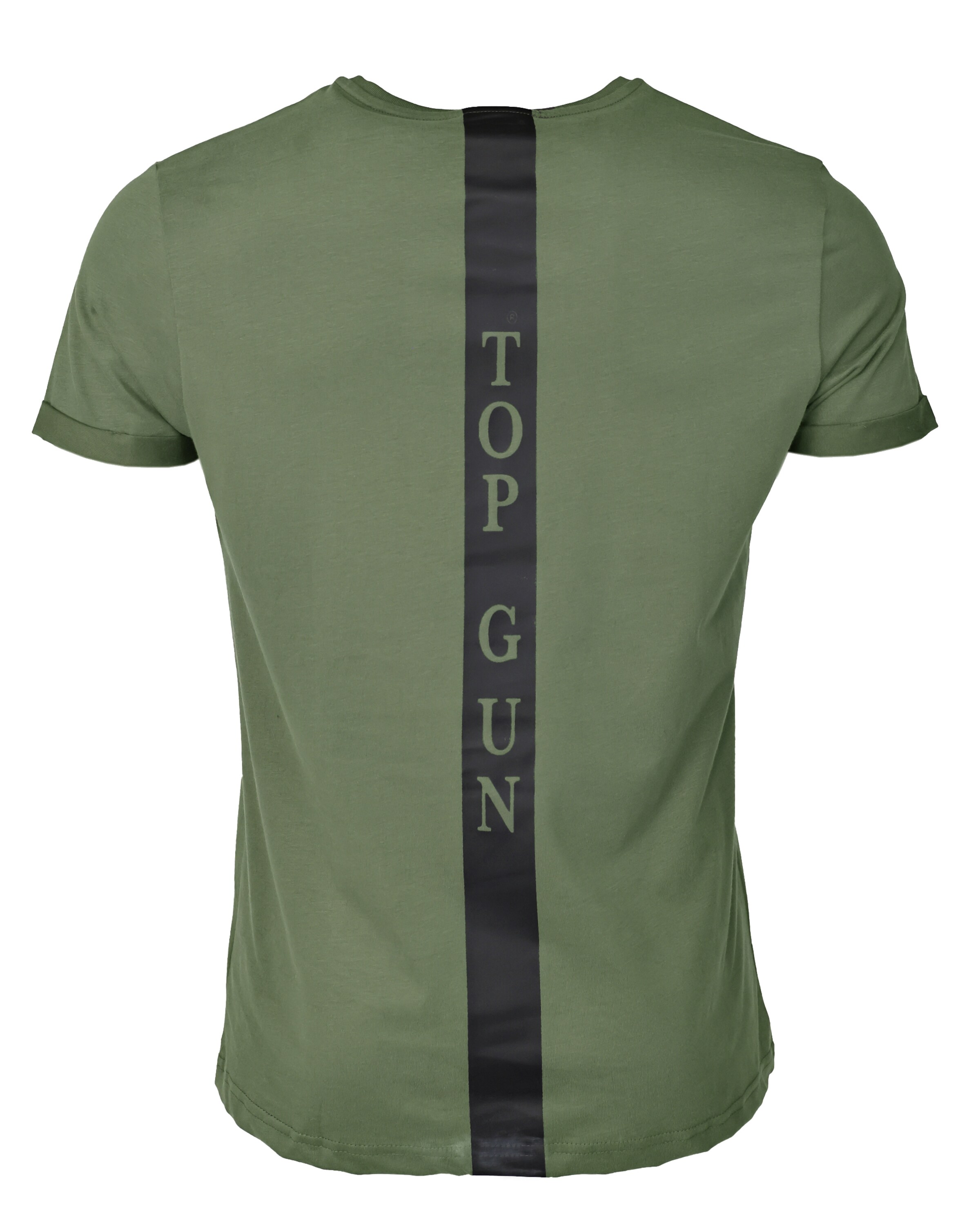 TOP GUN Shirt 'TG20213011' in Green