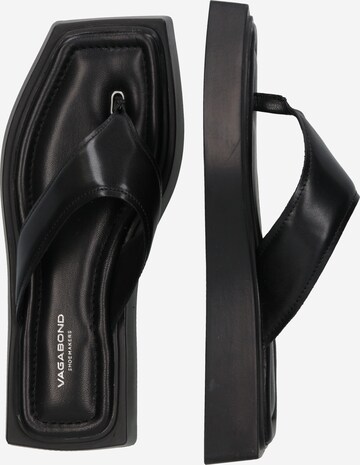 Tongs 'EVY' VAGABOND SHOEMAKERS en noir