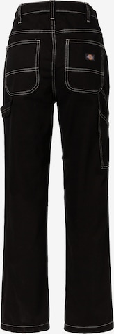 DICKIES Loosefit Jeans in Zwart