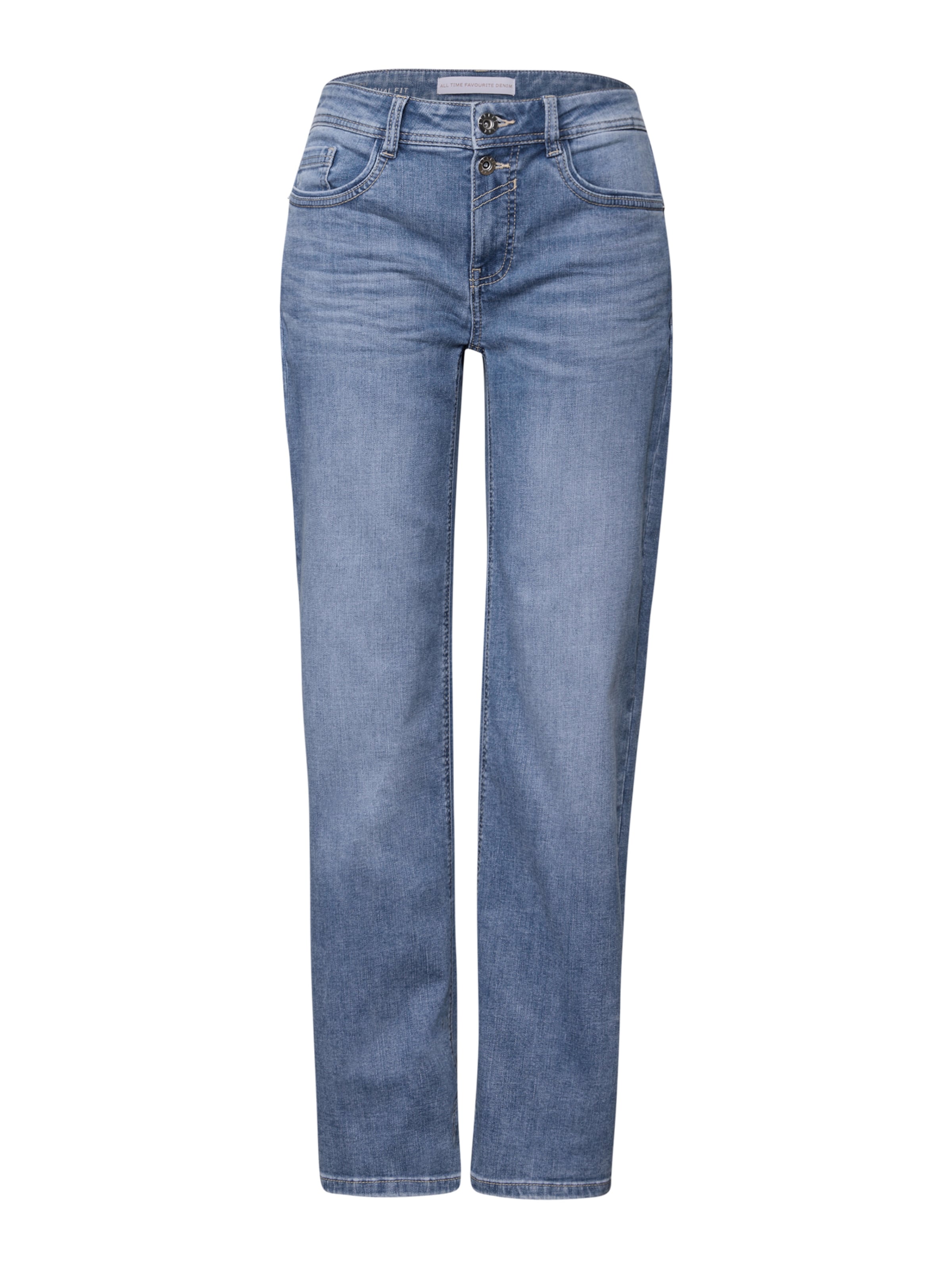 STREET ONE Regular Jeans in Blue: front