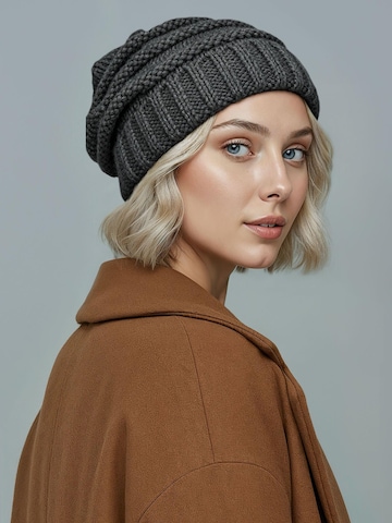 Neverless Mütze 'Model 36931'‌‌‌‌‌ in Grau