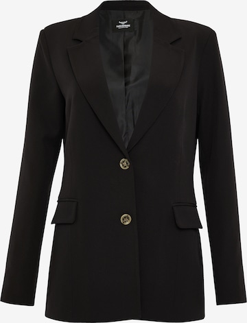 Threadbare Blazer 'Santa Monica' in Black: front