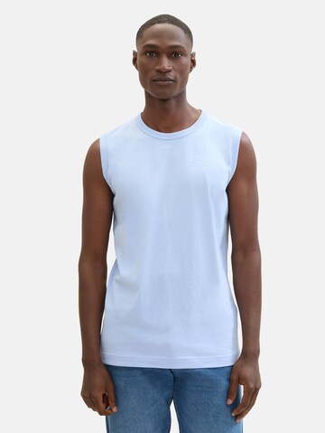 T-Shirt TOM TAILOR en bleu : devant