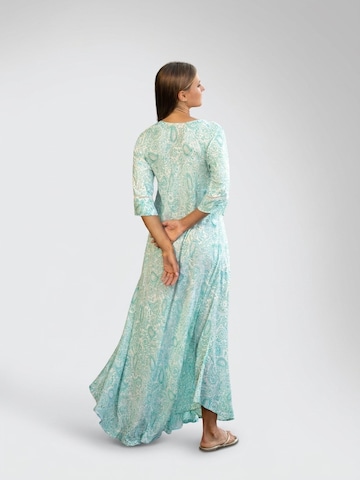 Robe 'Robe Longue Naomi' Miss June en bleu