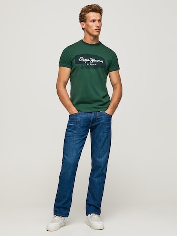 Pepe Jeans T-Shirt 'Seth' in Grün