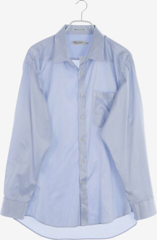 JOHN CURTIS Button Up Shirt in XS in Blue: front