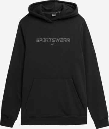4F Sport sweatshirt i svart: framsida