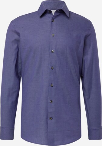 Chemise 'SOHO' SELECTED HOMME en bleu : devant