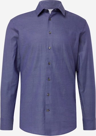 SELECTED HOMME Button Up Shirt 'SOHO' in Blue: front