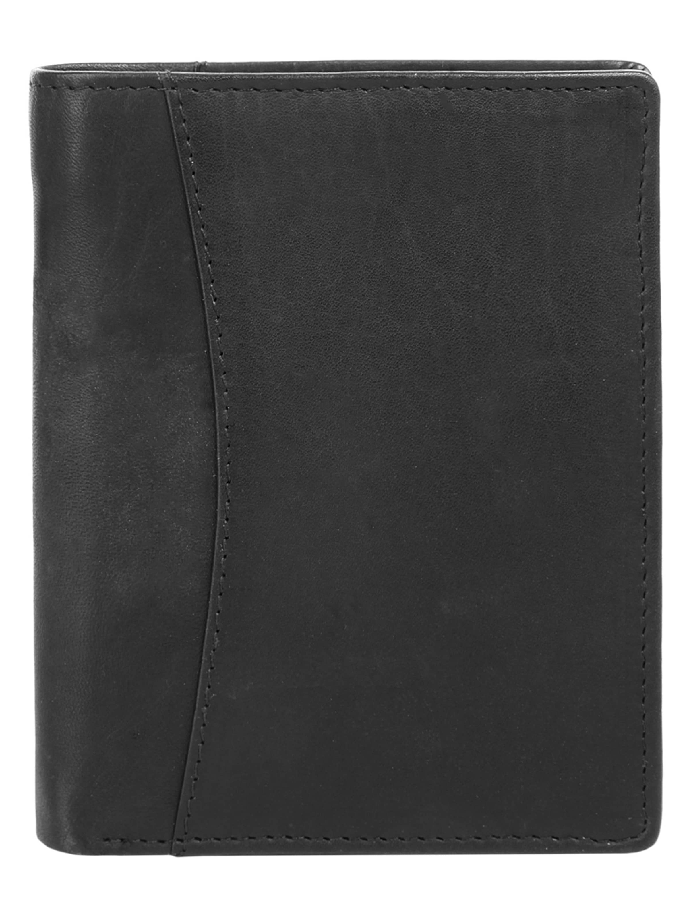 BODENSCHATZ Wallet in Black: front