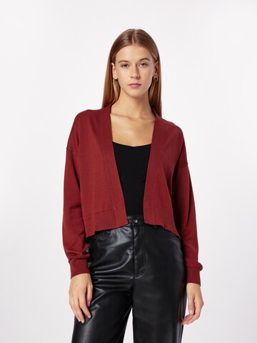 Cardigan ESPRIT en rouge : devant