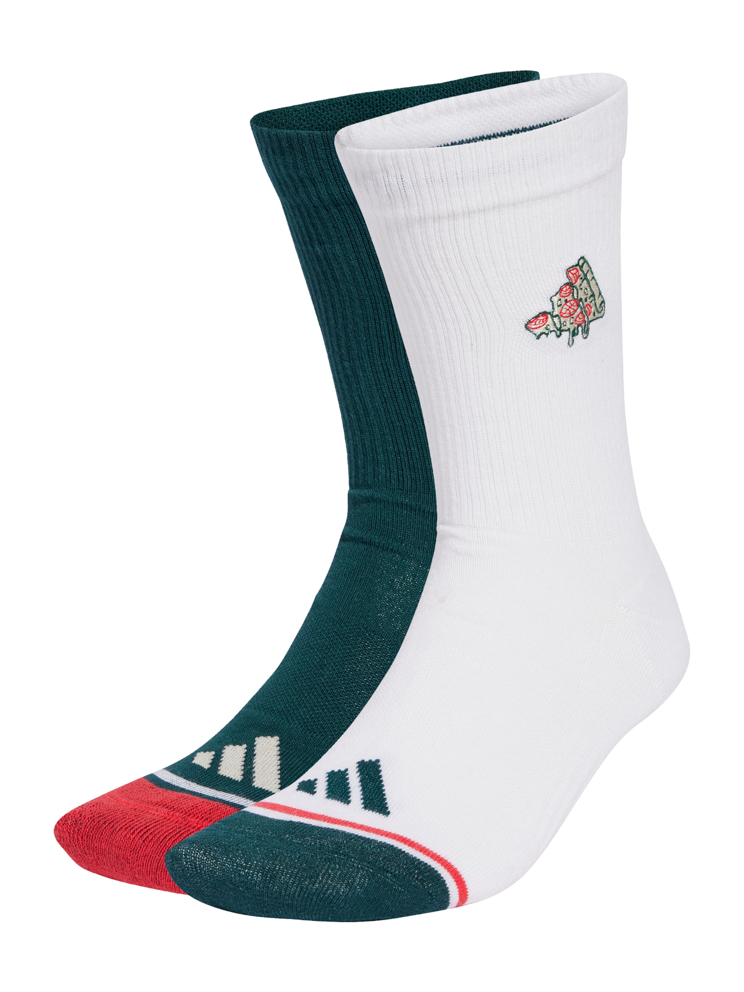 ADIDAS PERFORMANCE Спортни чорапи 'Pizza' в зелено: отпред