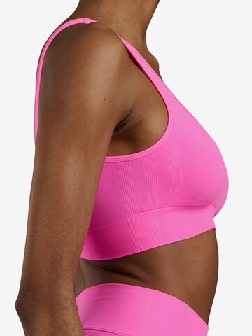 ADIDAS SPORTSWEAR Bralette Sports Bra ' SCOOP LOUNGE BRA ' in Pink