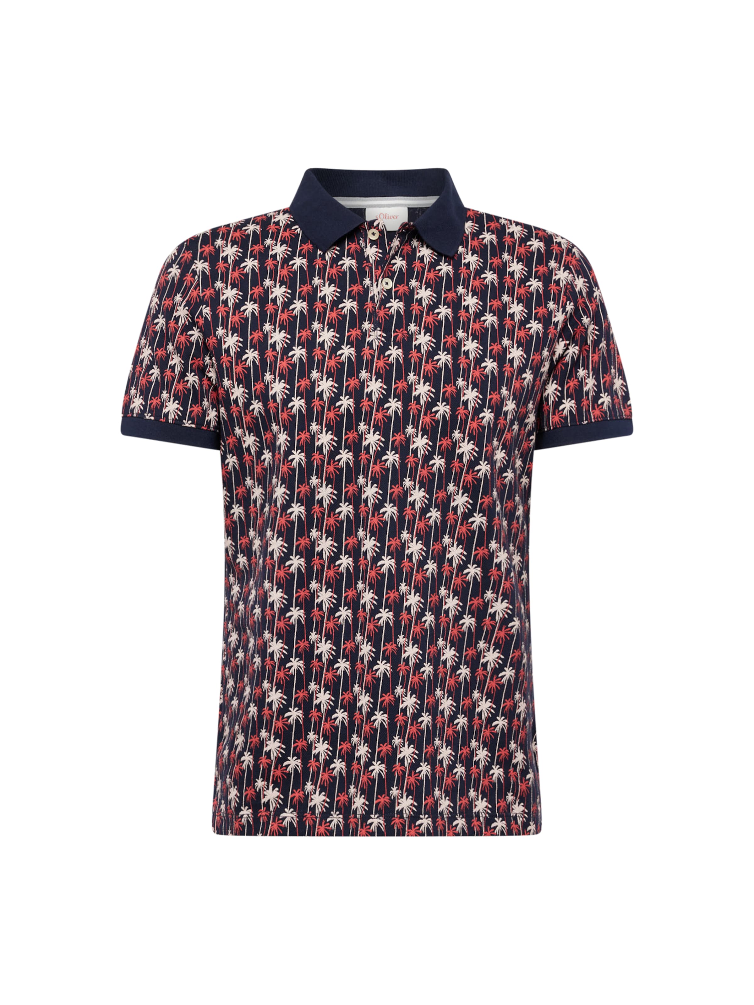 s.Oliver Regularny krój Koszulka w kolorze niebieski: przód