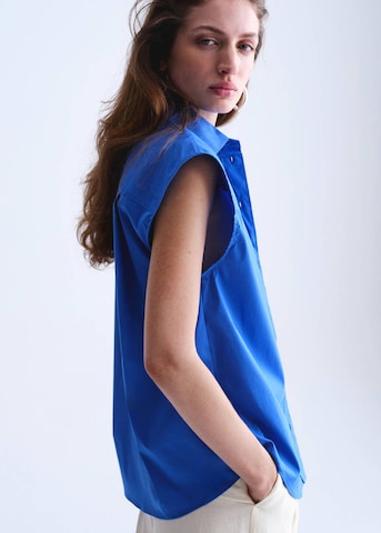 MANGO Blusentop 'Katrina' in Blau
