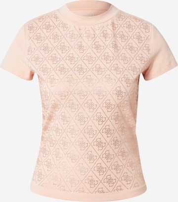 Maglietta di GUESS in rosa: frontale