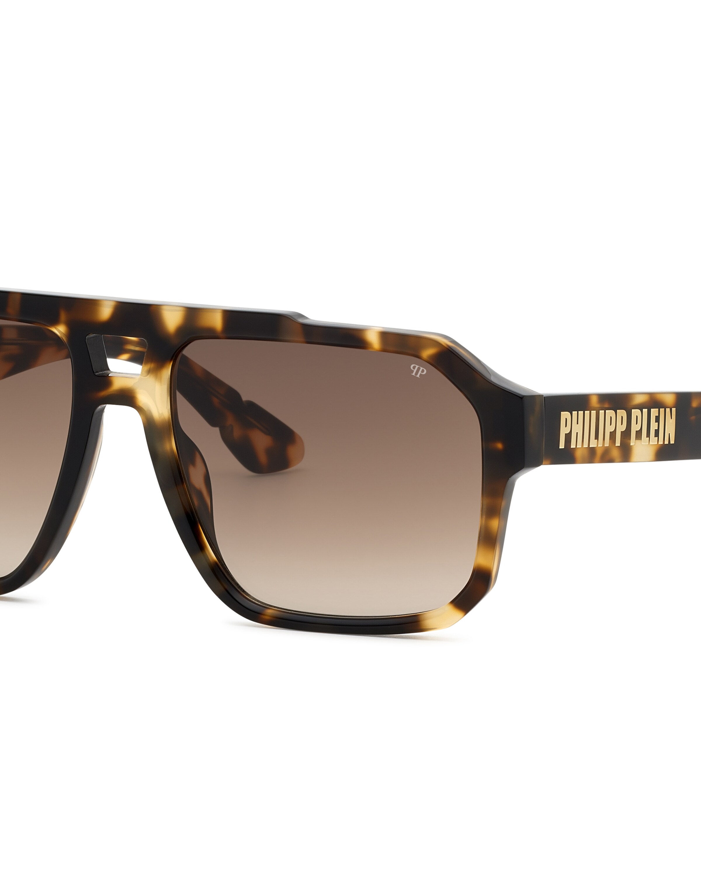 Philipp Plein - Óculos de sol em castanho