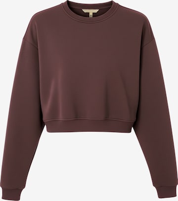 Organication Sweatshirt in Brown: front