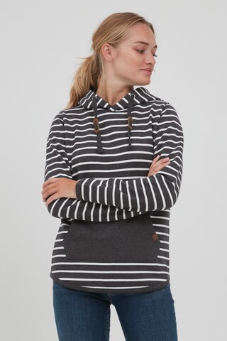 Oxmo Sweatshirt 'CARINA' in Grijs: voorkant