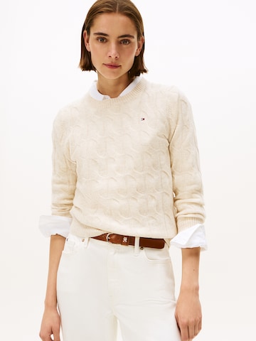TOMMY HILFIGER Pullover i beige: forside