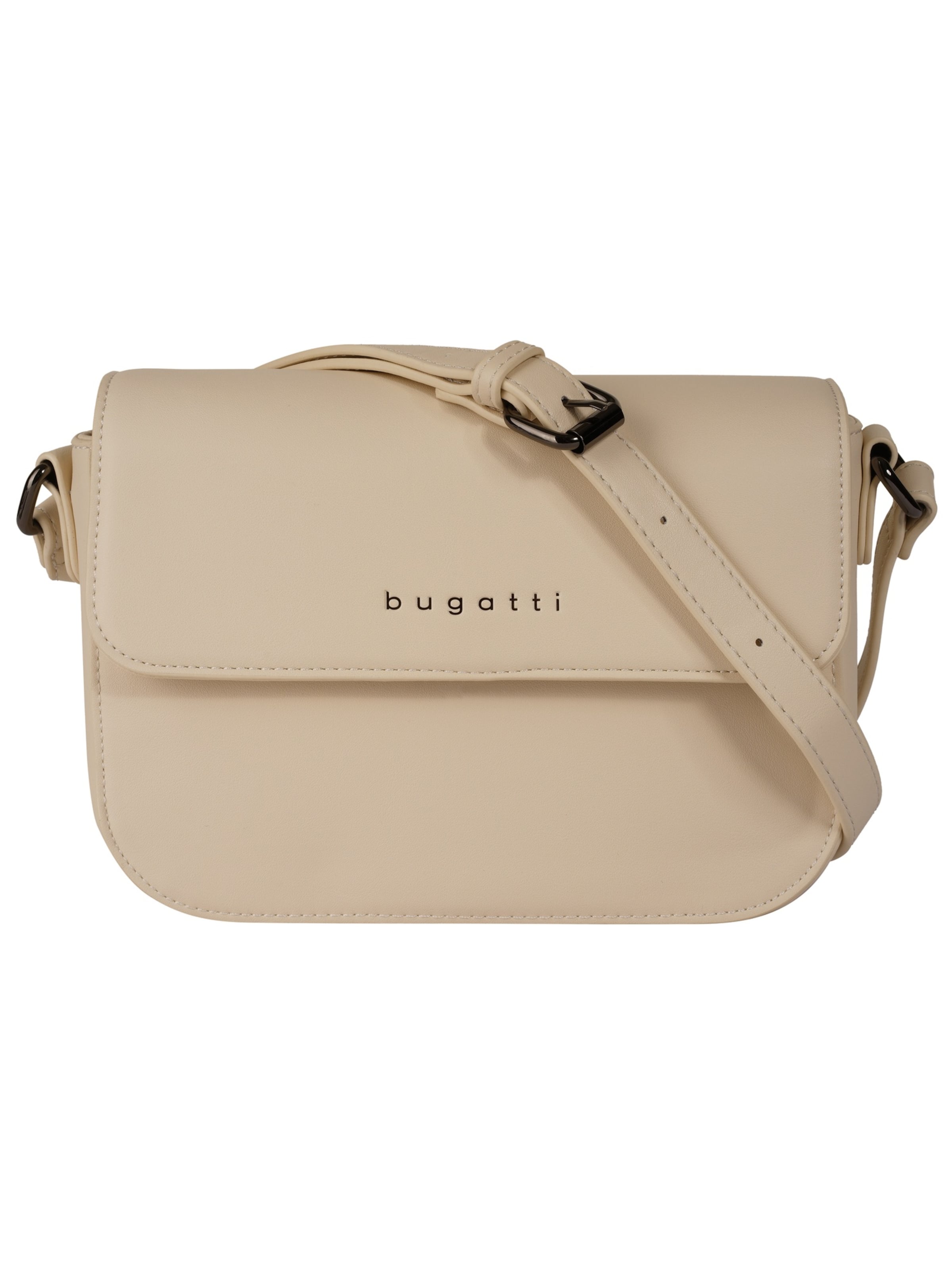 bugatti Umhängetasche 'ALMATA'‌‌‌‌‌‌‌‌‌‌ in Beige: Vorderseite