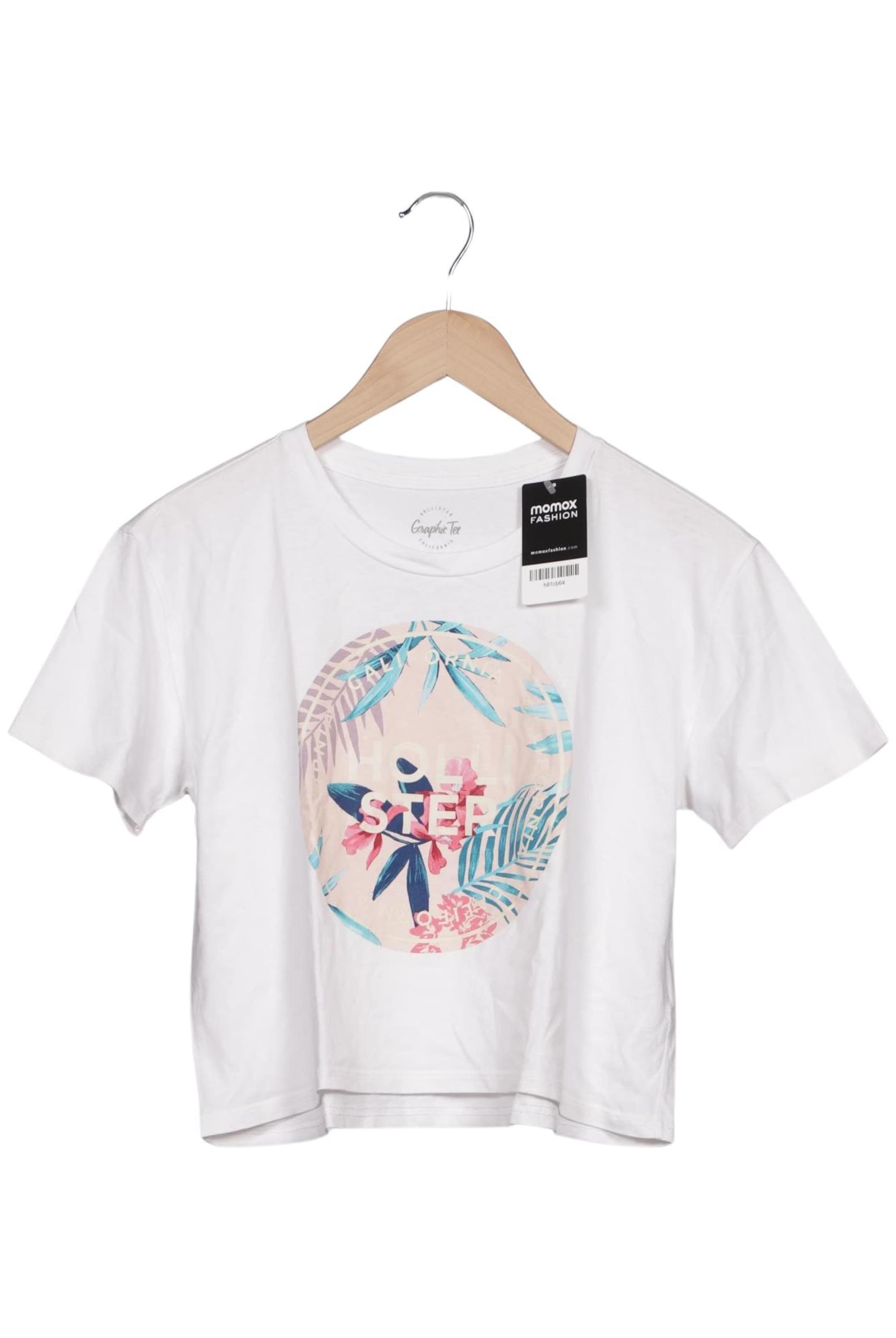 HOLLISTER T-Shirt S in Weiß: Vorderseite