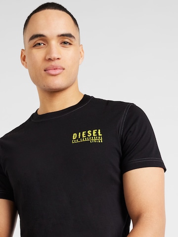 DIESEL - Camisa 'DIEGOR' em preto