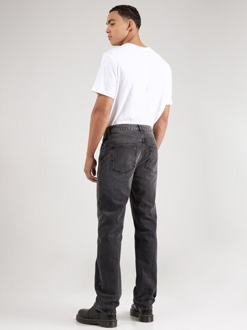 Guido Maria Kretschmer Men Tapered Jeans 'Mailo' in Grey: back