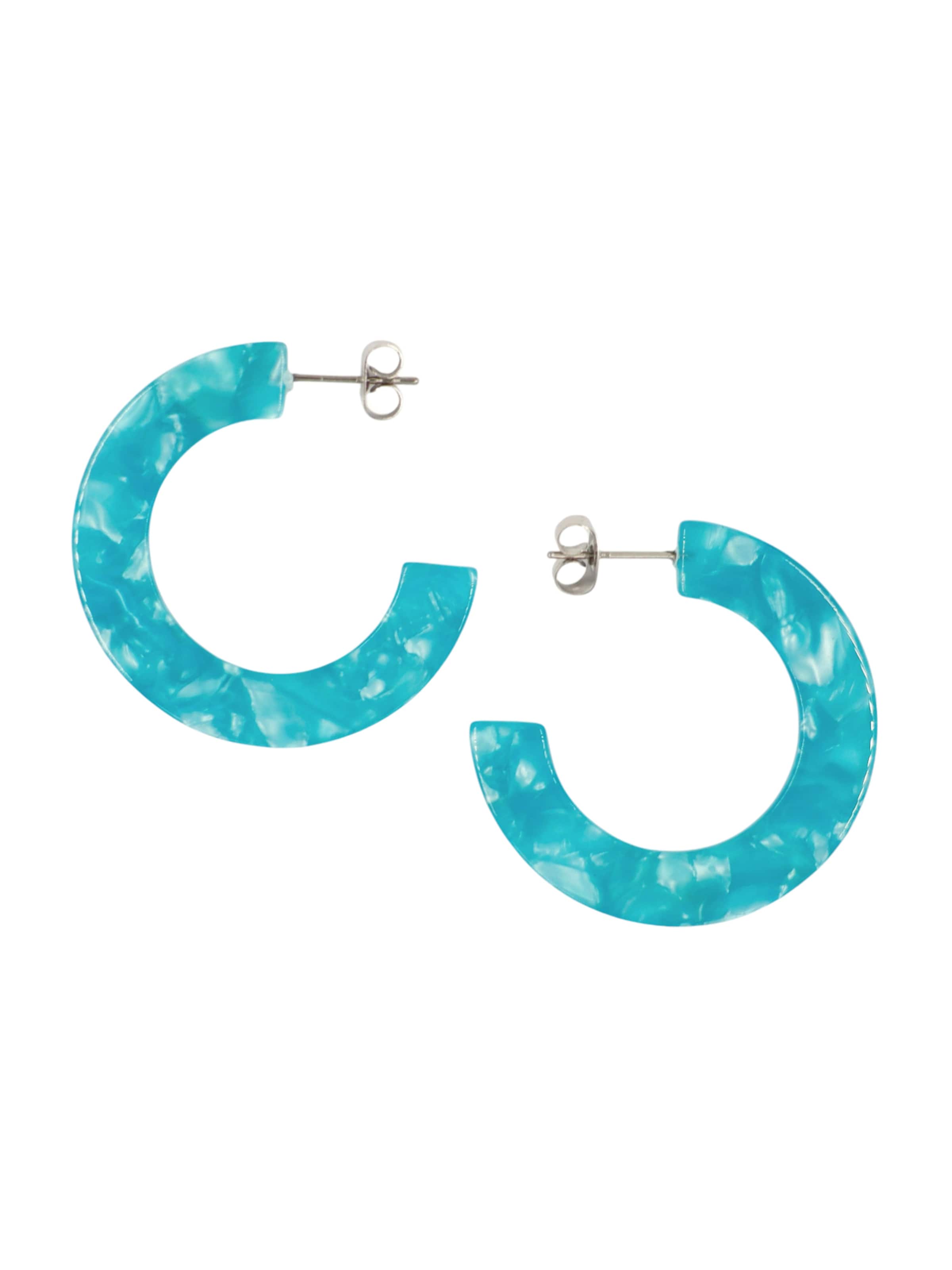 Fräulein Wunder Fülbevalók 'Abby' - kék: elől