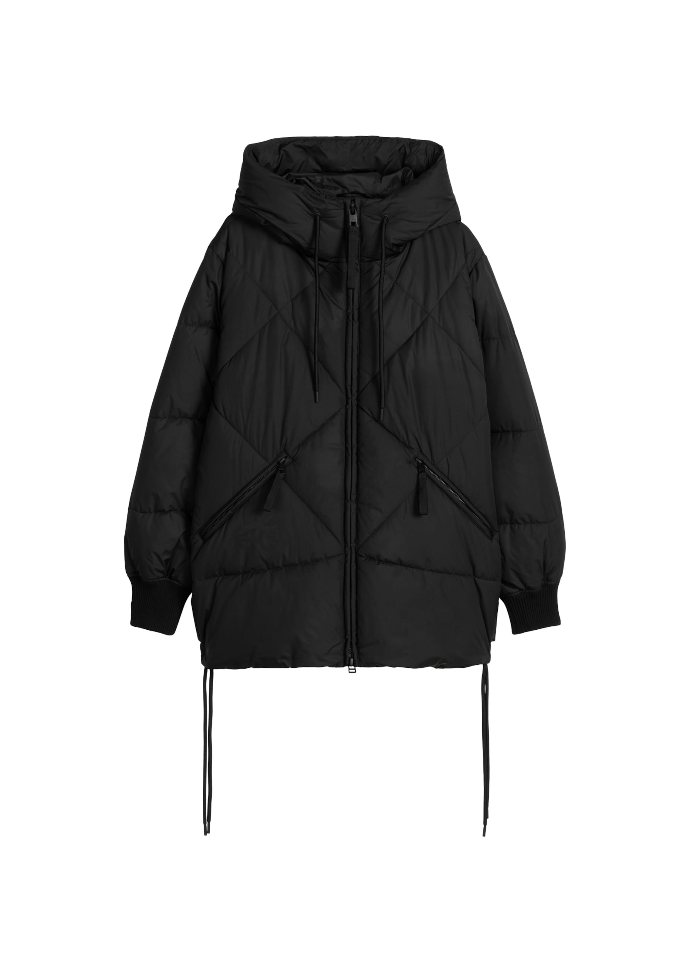 Marc O'Polo DENIM Übergangsjacke in Schwarz: Vorderseite