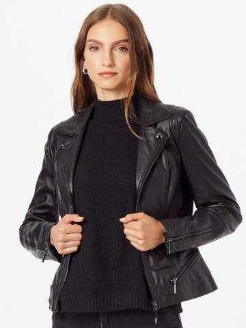 Studio AR Between-season jacket 'BEBE' in Black: front