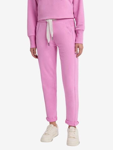 Elbsand Slim fit Pants 'Brinja' in Pink: front