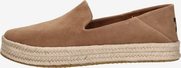 TOMS Instappers in Bruin: voorkant