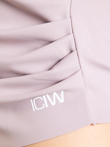 ICANIWILL Спортивный топ 'Nimble' в Лиловый