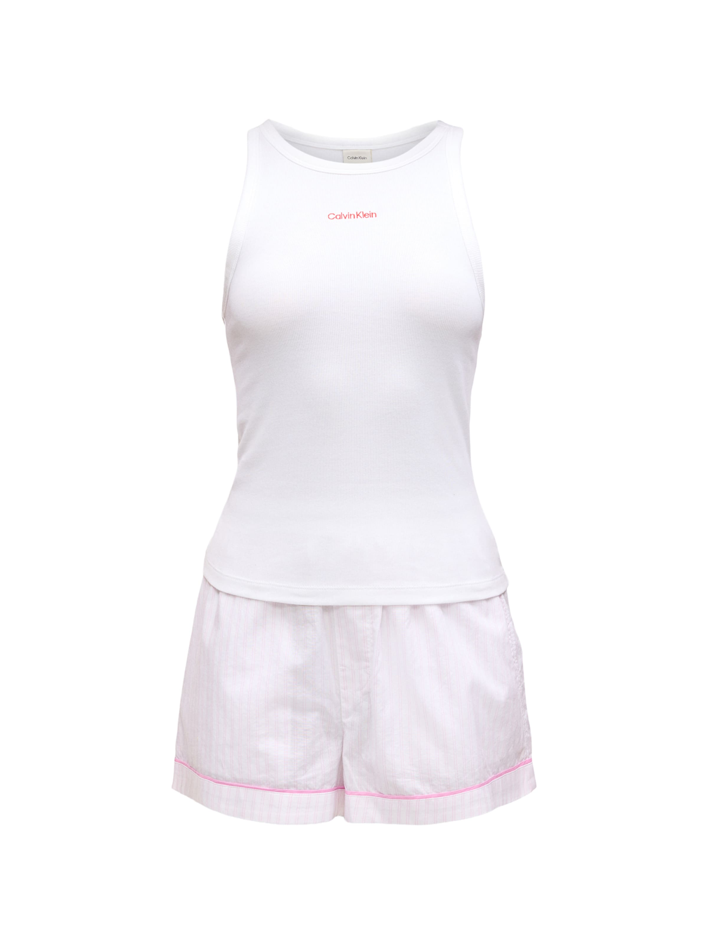 Calvin Klein Σορτσάκι σε λευκό: μπροστά