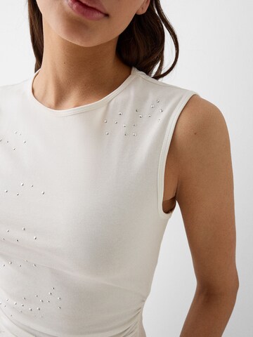 Haut Bershka en blanc