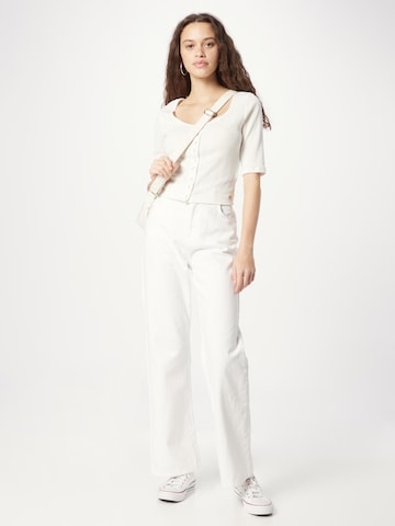 LEVI'S ® Μπλουζάκι 'Dry Goods Pointelle Top' σε λευκό