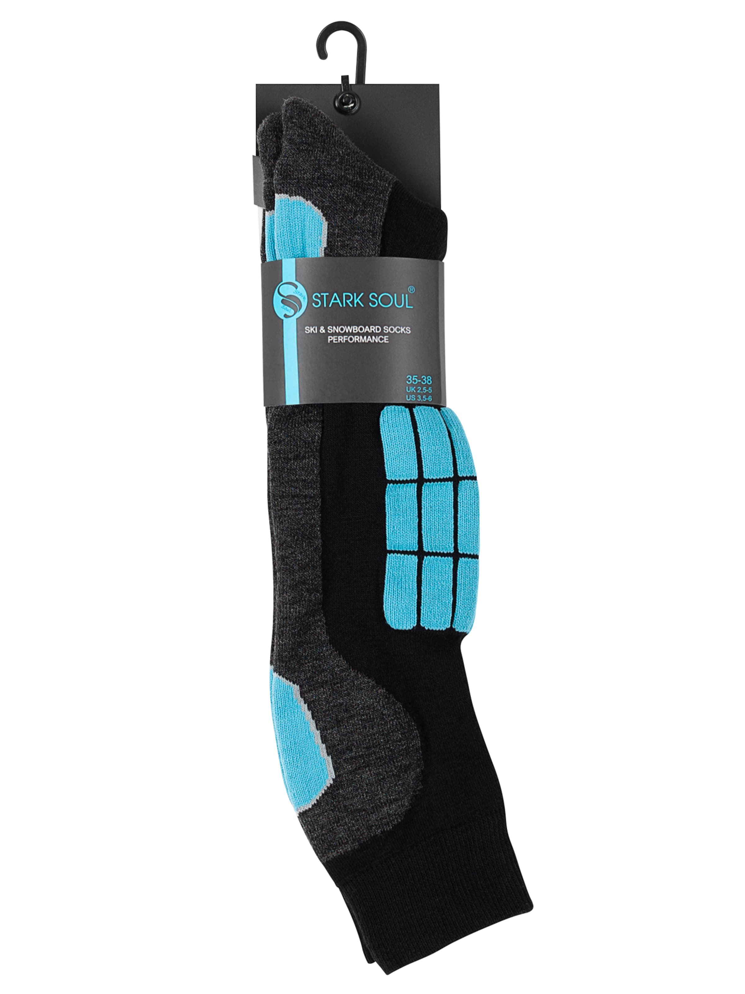 Calzino sportivo di Stark Soul in nero