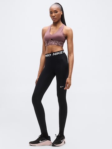 NIKEBustier Sportski grudnjak 'NP SCULPT' - ljubičasta boja