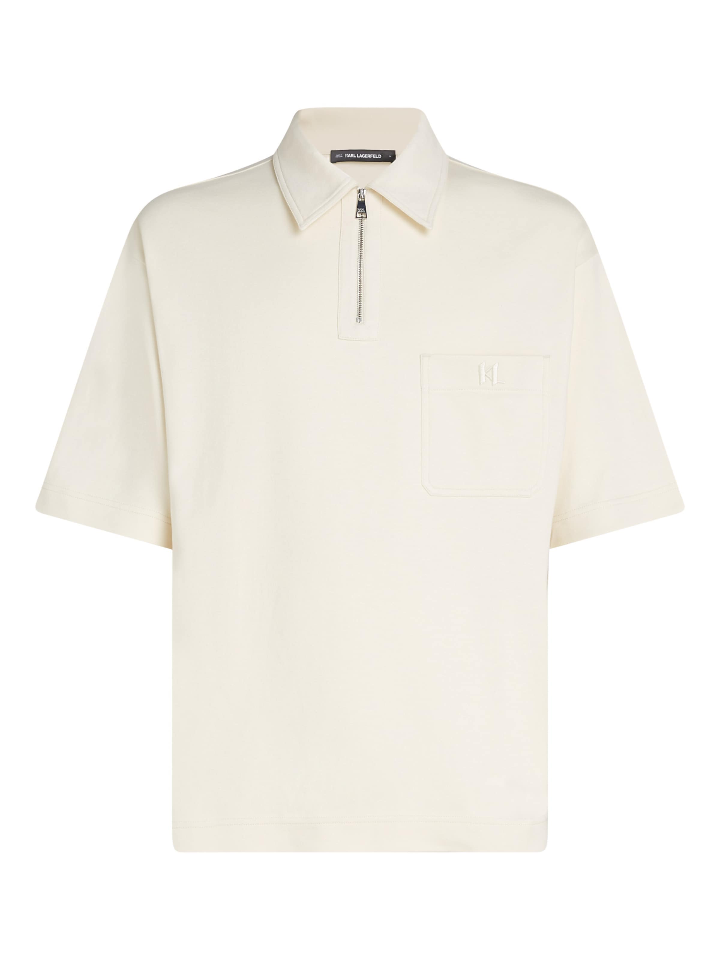 Karl Lagerfeld T-shirt i beige: framsida