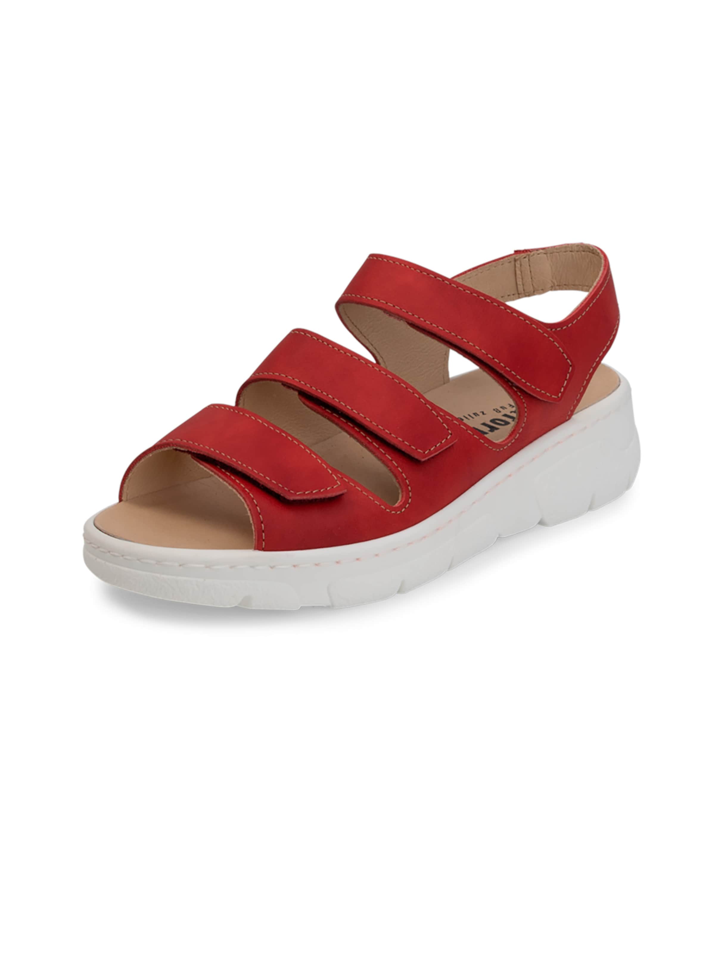 VITAFORM Sandalen in Rot: Vorderseite