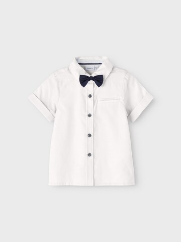 NAME IT - Regular Fit Camisa 'FUGL' em branco