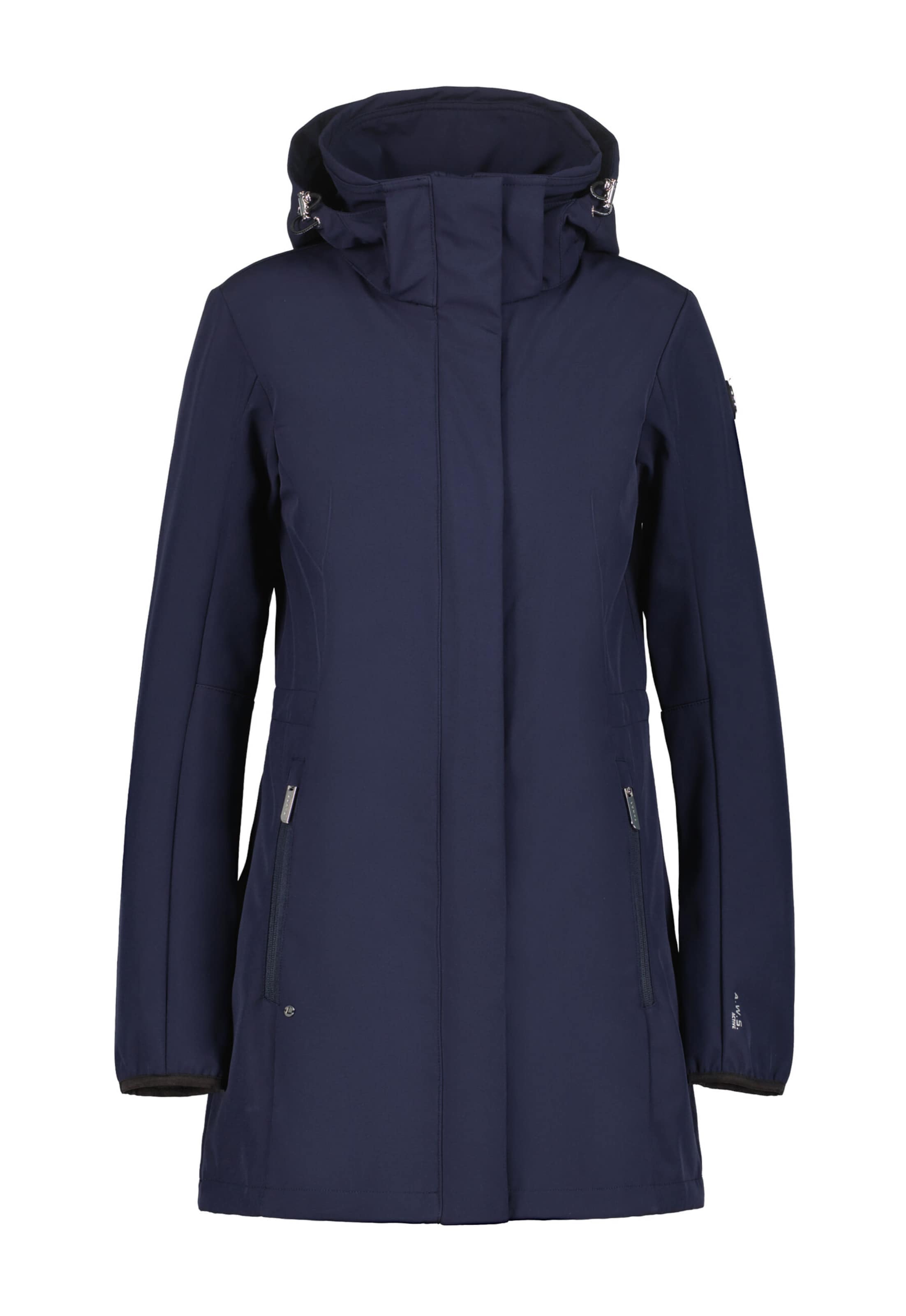 LUHTA Outdoorjas 'Iloniemi' in Blauw: voorkant