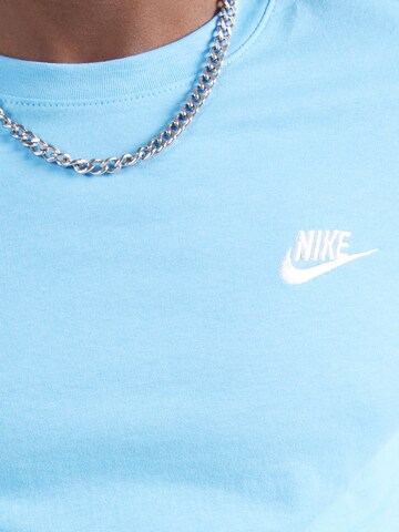 Nike Sportswear Shirt 'CLUB' in Blauw