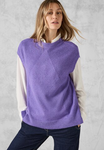 CECIL Sweater in Purple: front